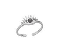 GGYTMQL Girl Products Rings Ring Jewellery Women Men Blue Evil Eye Rings For Women Open Finger Ring Wedding Couple Gifts