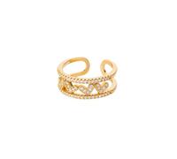 GGYTMQL Girl Products Rings Ring Jewellery Women Men Crystal Heart Rings For Women Opening Adjustable Ring Gifts