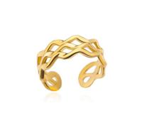 GGYTMQL Girl Products Rings Ring Jewellery Women Men Star Moon Rings For Women Open Adjustable Double Layers Ring Vintage Series Aesthetic Wedding Gifts