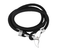 GGYTMQL Girls Accessories 1Pc Anchor Couple Bracelet Whale Tail Bangle Year Hand Ornament Daily Wear Accessory necklace