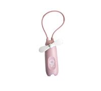 GGYTMQL Hand Held Fans 1pc for Lanyard Travel Portable Lovely Handheld Outdoor Charging Fan USB Mini with fan (Color : Green, Size : 13.9X4.7CM)