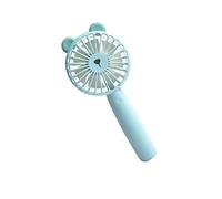 GGYTMQL Hand Held Fans 1pc Handheld Shape for Rechargeable Portable Compact Design Girls Size USB Fan Mini Usb Fans fan (Color : Beige, Size : 22.5X8.6CM)
