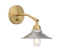 GGYTMQL Industrial Loft Metal Wall Light, Dimmable Switched Sconce Wall Light, E27 Vintage Wall Lamp for Living Room Kitchen Bedroom Restaurant Cafe Bar (Black + Varnish)