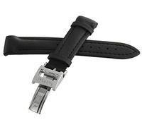 GGYTMQL Jacob&Co. Black Polyurethane Rubber Watch Band Strap 20mm