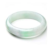 GGYTMQL Jade Bangles Handcarved Jadeite Exquisite Bracelets Jewelry Accessories Gift Handicraft(54-56mm)
