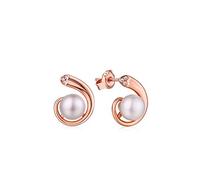GGYTMQL Jewelry 925 Sterling Silver Earrings Fashion Temperament Pearl Earrings Female Jewelry