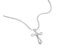 GGYTMQL Jewelry Chain Solid Cross Pendants&Necklaces Sterling- Choker christmasgift Made in China