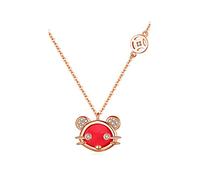 GGYTMQL Jewelry/Necklaces Necklaces for Women，Clavicle Pendant Necklace Total Length 15.75in, The Exquisite Shape Implication You are in My Heart Women's Pendants