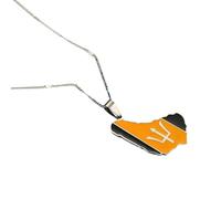 GGYTMQL Jewelry New 2025 Arrival Stainless Steel Enamel Gold Color Barbados Island Map Pendant Necklaces Fashion Barbados Map With For You Accessories Trendy Creative Gift Gift