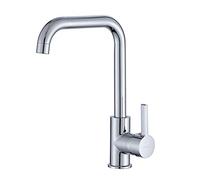 GGYTMQL Kitchen Faucet Copper Kitchen Sink Faucet Cold Water Mixer Single Handle Rotary Single Connection Lead-Free Plating
