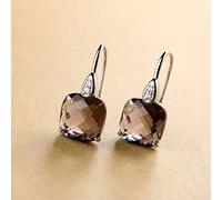 GGYTMQL ladies earrings,Eardrop Earrings Earrings For Women S Jewelry Fashion Earrings Handmade Amethyst EarringsAmethyst,925
