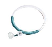 GGYTMQL Ladies Jade Bangles, White Chalcedony Jingle Bangle, Natural Agate Bracelet, Woven Bracelet, All-Match Jewelry, Best for Girls, with Jewelry Box, 54-58mm,54mm