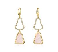 GGYTMQL Ladies Jewelry Symmetrical Earrings Shell Hanging Elegant Retro Earrings Elegant Exquisite Prom Banquet Earrings Women Earrings
