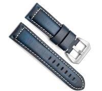 GGYTMQL Leather Watch Band Oil Wax Watch Strap For Watch Belt With Buckle Replacement Accessories