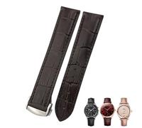 GGYTMQL Leather Watchbands 18mm 19mm 20mm 21mm 22mm，For watch band Black Blue Brown Watch Strap