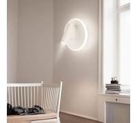 GGYTMQL Led Wall Lamp, Wall Sconce with Spotlight, Bedside Reading Light, 10W LED Wall Mount Light Fixtures with Double Switch, LED Modern Chandelier