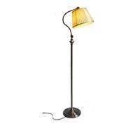 GGYTMQL Light Floor Lamp Swing Arm LED Floor Lamp- Diffusing Lamp Shade - Tall Industrial Uplight for Living Room, Family Room, Office or Bedroom - Bronze Standing Light Light