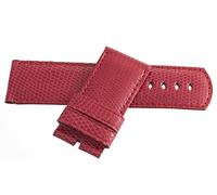 GGYTMQL Locman Men's 31mm Red Leather Watch Band Strap