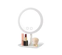 GGYTMQL Makeup Mirror with Led Light Dressing Table Mirror Beauty Ring Light Mirror Beauty Tools for Photo Fill Light Small Mirrors (Color : A)