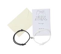 GGYTMQL Matching Couples Bracelets Primose Bracelet Long Distance Relationships Gifts Couple Bracelet for Her Him Adjustable Couple Jewelry Gifts Set for Lover Women Men