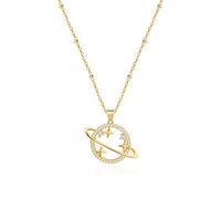 GGYTMQL Medallion Pendant Necklace Evil Eye Coin Pendant Turuqoise Moon and Star Charm Minimalist Jewelry for Women