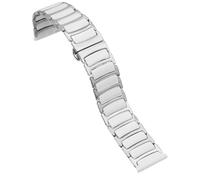 GGYTMQL Men and women quick release ceramic watch band compatible with smart watches and quartz watches