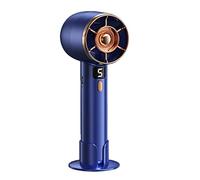 GGYTMQL Mini Portable Handheld Fan USB Charging Air Cooling Fan, For Stylish Kids Girls Women Men Home Indoor Outdoor Travelling fan (Color : Gold, Size : Basic)