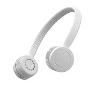 GGYTMQL Mini Portable Hanging Neck Fan,Lazy Hanging Neck Sports Fan USB Portable Mini Leafless Fan Hanging Neck Fan for Mu Electric Fan