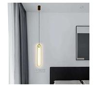GGYTMQL Minimalist Bedroom Bedside Chandelier Simple Bedside Headstand Chandelier led Living Room Background Wall Small Chandelier