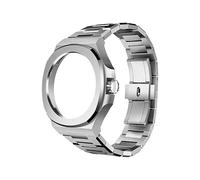 GGYTMQL Modification Strap Kit For GT Cyber Watchcase WatchBand Stainless Steel Bezel Wristband Replacement Metal Bracelet WatchBands