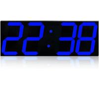 GGYTMQL Multifunction Digital Wall Clock Alarm Clock Large Display Home Kitchen Office Night Electronic Wall Watch (C One Size)