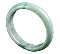 GGYTMQL Natural Burmese Jade Bangle Glutinous Species for Women Jewelry