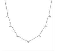 GGYTMQL necklace for women 18k three diamond stacking jewelry chain choker necklace Made in China