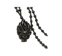 GGYTMQL Necklace for Women and Men, Long Necklace Pendant Necklace with Sweater Chain Amulet Jewelry Nine Tails Chain with Balls, Initial Necklace in Gold Girl,