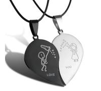 GGYTMQL Necklace Pendant Chain Men Women Jewellery Heart Necklaces Pendants
