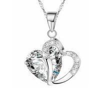 GGYTMQL Necklace Pendant Chain Men Women Jewellery Heart Pendant Necklace For Women Jewelry