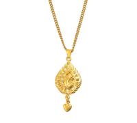 GGYTMQL Necklace Pendant Chain Men Women Jewellery Heart Pendant Necklaces for Women