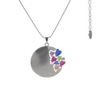 GGYTMQL Necklace Pendant Chain Men Women Jewellery Necklace Square Women'S