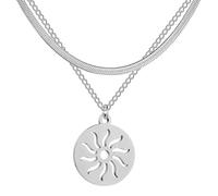 GGYTMQL Necklace Pendant Chain Men Women Jewellery Pendant Necklace Double Chain Necklace For Women