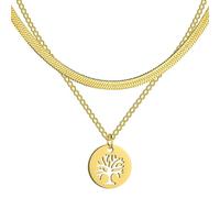 GGYTMQL Necklace Pendant Chain Men Women Jewellery Pendant Necklace Double Chain Necklace For Women