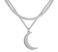 GGYTMQL Necklace Pendant Chain Men Women Jewellery Pendant Necklace For Women Double Layer Chain Choker