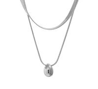 GGYTMQL Necklace Pendant Chain Men Women Jewellery Water Drop Pendant Necklace For Women