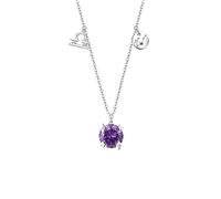 GGYTMQL Necklace Twelve Constellation Necklace 925 Light Luxury Summer Clavicle Chain Birthday Gift for Girlfriend Necklaces for Women