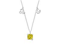 GGYTMQL Necklace Twelve Constellation Necklace 925 Light Luxury Summer Clavicle Chain Birthday Gift for Girlfriend Necklaces for Women
