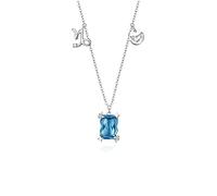 GGYTMQL Necklace Twelve Constellation Necklace 925 Light Luxury Summer Clavicle Chain Birthday Gift for Girlfriend Necklaces for Women