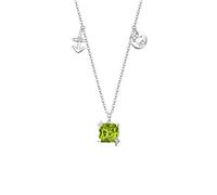 GGYTMQL Necklace Twelve Constellation Necklace 925 Light Luxury Summer Clavicle Chain Birthday Gift for Girlfriend Necklaces for Women