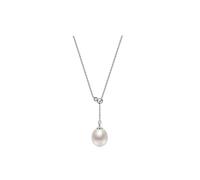 GGYTMQL Necklaces Pearl Necklace 925 Y-Shaped Chain Freshwater Pearl Hanging Chain Drop Shape Adjustable Length Ladies Fashion Jewelry Women's Pendants