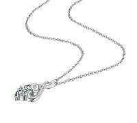 GGYTMQL Necklaces Pendants Jewelry Black&White Stone Necklace Women