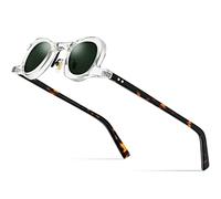 GGYTMQL New 2025 Acetate Polarized Sunglasses Men Retro Vintage Small Oval Round Sun Glasses for Women Shades