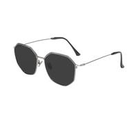 GGYTMQL New 2025 Fashion Hexagon Men and Women Big Metal Full Rim Double Bridge Driving Sunglasses For Lenses
